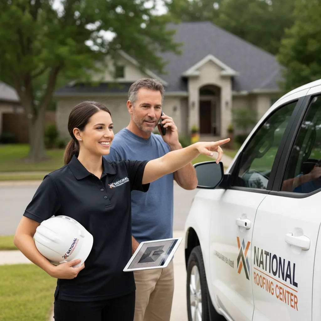 National Roofing Center customer support in Tioga